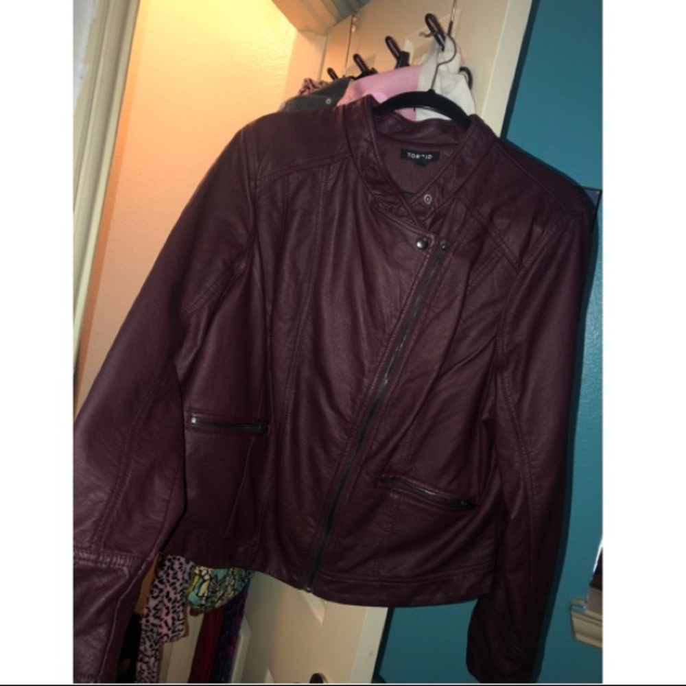 Torrid faux leather jacket